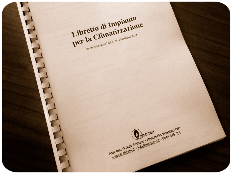 LIBRETTO IMPIANTO CALDAIA SCARICARE